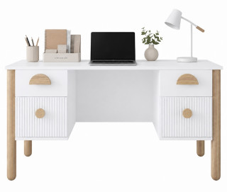 Pisaći sto Loft White 