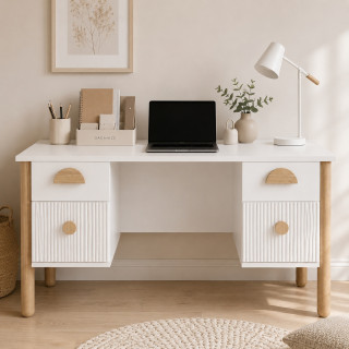 Pisaći sto Loft White 