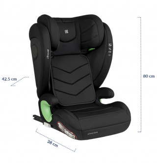 Auto sedište I-travel tamno sivo 