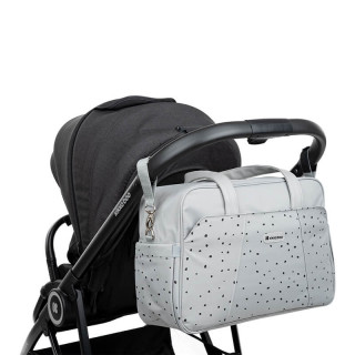 Torba za mame Kikka Boo Chelsea Dots Grey 