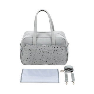 Torba za mame Kikka Boo Chelsea Dots Grey 