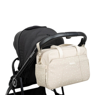 Torba za mame Kikka Boo Chelsea Dots Beige 