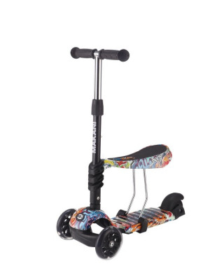 Trotinet Ride and Skate 3u1 Stretch - do 50kg 