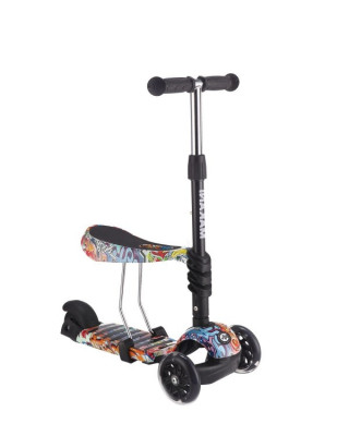 Trotinet Ride and Skate 3u1 Stretch - do 50kg 