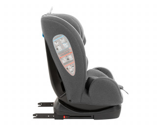 Auto sedište Rhino ISOFIX sivo 