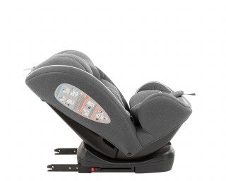 Auto sedište Rhino ISOFIX sivo 