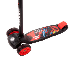Trotinet Street Race crni - do 50kg 