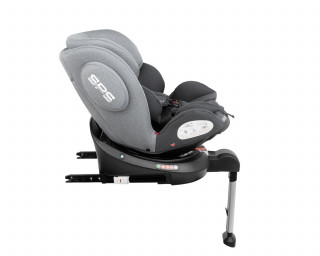 Auto sedište Rhonda Isofix tamno sivo 