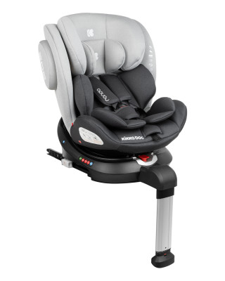 Auto sedište Rhonda Isofix svetlo sivo 