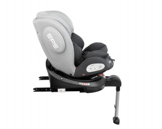 Auto sedište Rhonda Isofix svetlo sivo 