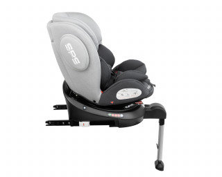 Auto sedište Rhonda Isofix svetlo sivo 