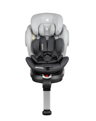 Auto sedište Rhonda Isofix svetlo sivo 