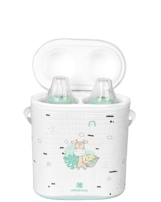 Kikka Boo termos za dve flašice Savanna Mint 