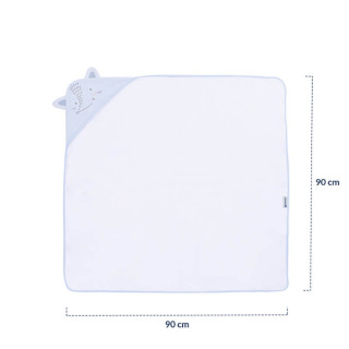 Peškir Kikka Boo little Fox 90x90-Soft Cotton 