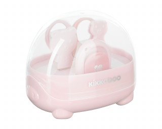Kikka boo manikir set za bebe 4 dela Bear Pink 