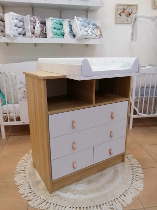 Komoda za bebe sa dodatkom 