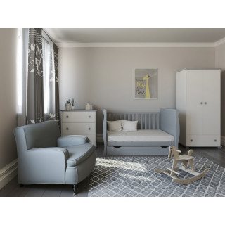 Krevetić Scarlet 140x70cm grey 