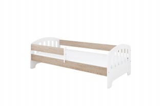 Dečiji krevet Classic White/Dab 