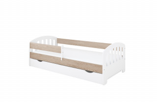 Dečiji krevet Classic White/Dab 
