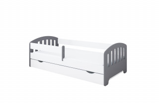 Dečiji krevet Classic Grey/White 