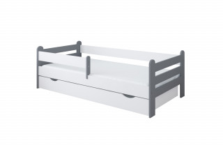 Dečiji krevet Risio Grey/White 