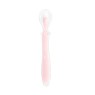 Kikka Boo fleksibilna silikonska kašika Pink 