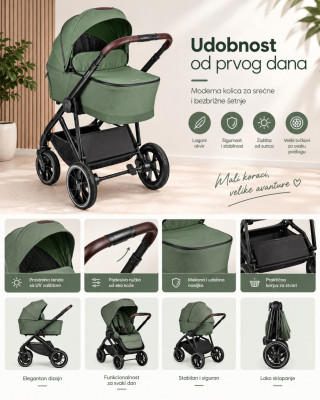 Kikka Boo Chiara Premium Green 3u1 