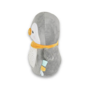 Snuggly noćna lampa i projektor sa belom bukom Penguin 