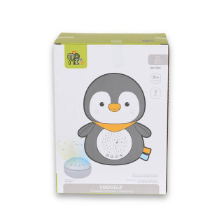 Snuggly noćna lampa i projektor sa belom bukom Penguin 