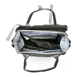 BBO Torba za mame SPORT MAMA BAG - CRNA 