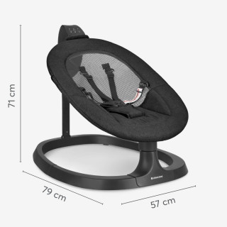 Ljuljaška Kikka Boo Zazu 0-30kg - Black 