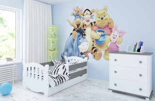 Dečiji krevet Kubus White/Grey 