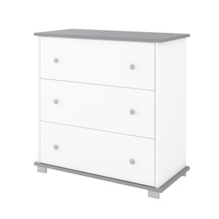 Komoda za bebe Classic Grey 