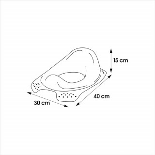 Adapter za wc šolju Minnie Mouse 