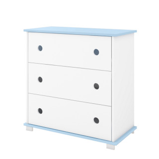Komoda za bebe Krug – Blue 