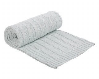Pleteno baby ćebe mint 