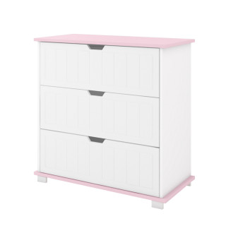 Komoda za bebe Lucky - Pink 