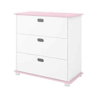 Komoda za bebe Monte - Pink 