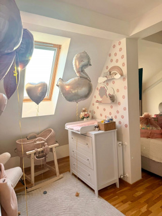 Komoda za bebe Glamour 