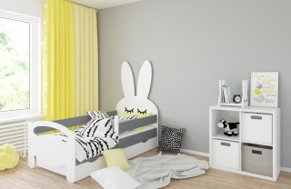 Dečiji krevet Krolis White/Grey 