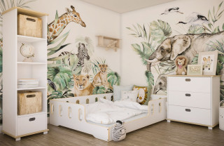 Krevet Noe White/Natur 