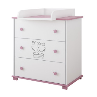 Komoda za bebe – Pink Princess 