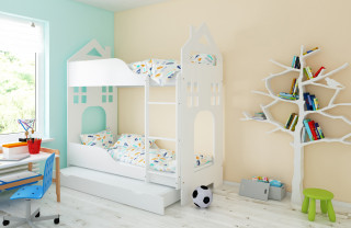 Krevet Domek White 