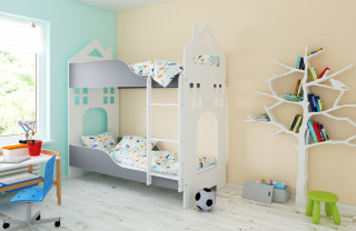 Krevet Domek Grey 