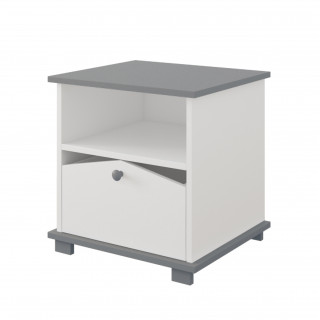 Noćni ormar Domek Grey 