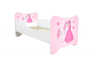 Krevet 160x80cm-Princess and horse 