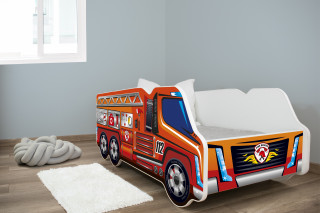 Krevet Fire Truck 140x70cm 