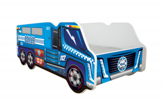 Krevet Police Truck 140x70cm 