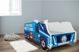 Krevet Police Truck 140x70cm 