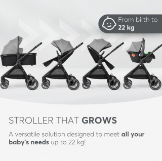 Kikka Boo Ava Grey 3u1 